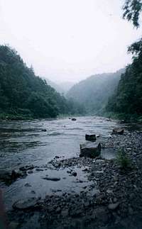Naiba river, low water/08.04