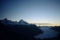 Weisshorn viewed from...