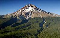 Mount Hood as seen from the...