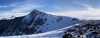 Hallett Peak from summit of...