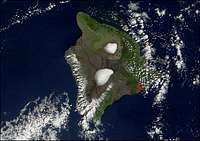 Big Island from space