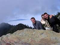 Three dorks on the Cliff Tops.