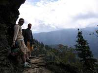 On the Alum Cave Trail