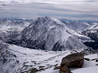 La Plata Peak from the summit...