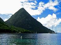 Gros Piton. St Lucia, West...