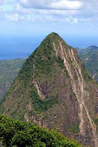 Petit Piton as seen from the...