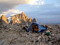 Camp on Bonney Pass,,,August...