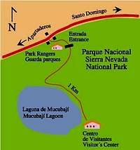 Mucubaji Park Map