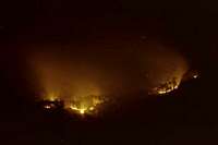 Forest fire at Shaan-Kaya