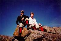 Ken and me on the summit of...