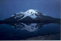 Chimborazo seen from the...