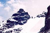 Navaho Peak's infamous summit...