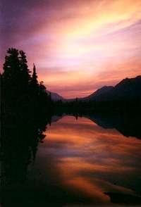 Dawn at Bench Lake on July...