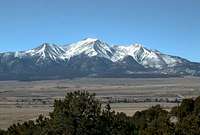 Mt Princeton from the scenic...