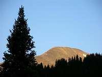 Grays Peak from Stevens Gulch Trailhead