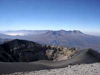 Pichupichu from Misti crater