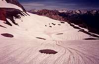 Glacier on Mt Timp