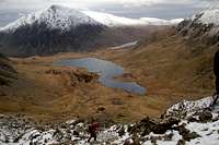 Descent from Glyder Fawr