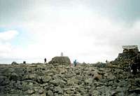 The summit of Ben Nevis,...
