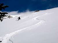 Skiing Whitehouse Mountain's Northwest Face