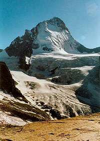 Dent Blanche with the Glacier du Cornier in front