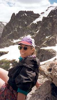 Relaxing on the Little Matterhorn