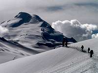 Mount Baker in Winter from Ptarmigan Ridge