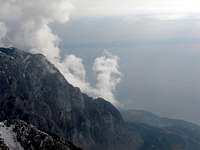 Sibenik peak from Osicine