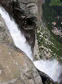 Brink of Upper Yosemite Falls