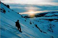 Descending the West Face of Fletcher