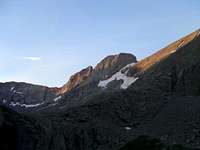 Kit Carson' North Ridge in Alpenglow