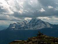 Heavens Peak from Swiftcurrent Mtn
