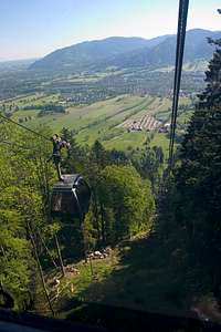 Benediktenwand - Brauneck cable car