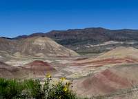 Sutton Mountain as seen from the Painted Hills