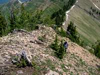 Freedom Peak ridge