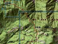Fuller Ridge Trail Map