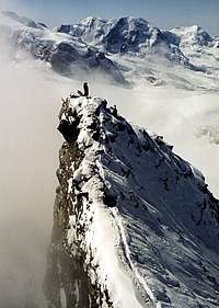 Rimpfischhorn Summit-Ridge
