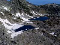 Lakes in the Musala cirque
