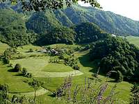 Villages on south terraces....