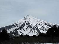 This is the view of Lanin...