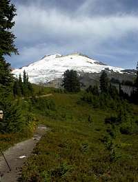 Mt Baker as seen from the...