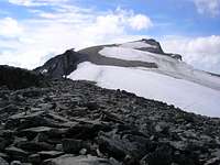 Route to the summit of Galdhøpiggen