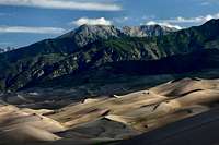 Dune Fields and Sangre de Cristo Mountains