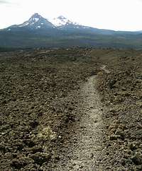 The trail thorugh the lava feilds