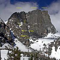 Great Dihedral of Hallett Peak