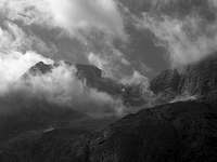 Monte Forato seen by Rifugio Gilberti