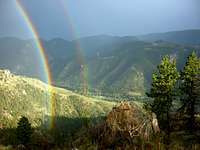 Rainbow on Storm Mountain