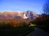 Krn massif in autumn