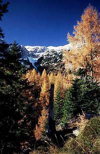 Autumn above Laz meadow