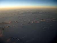 Aerial North East Arctic Canada